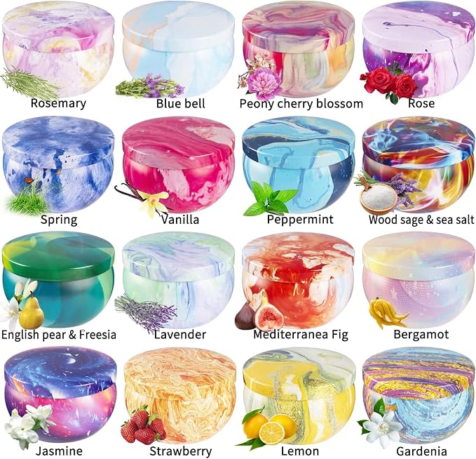 Howemon 16 Pack Scented Candles Set - Image 2