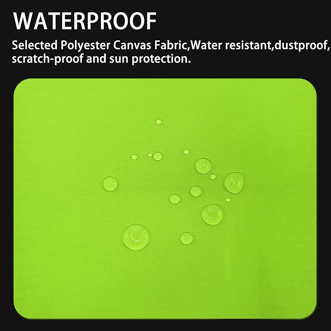 Gheeidau Canvas Repair Patch 9×11 Inch 3Pcs Waterproof Self-Adhesive Fabric - Image 2