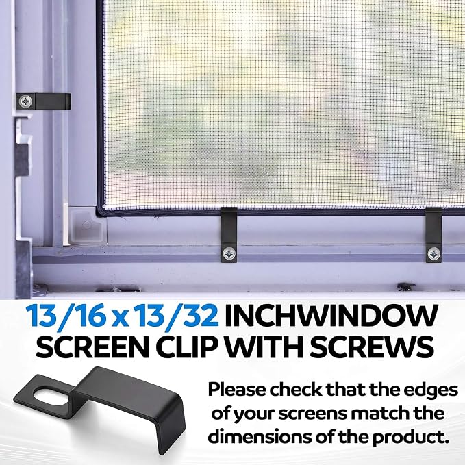 Zonon 24 Pcs Window Screen Clips - Image 4