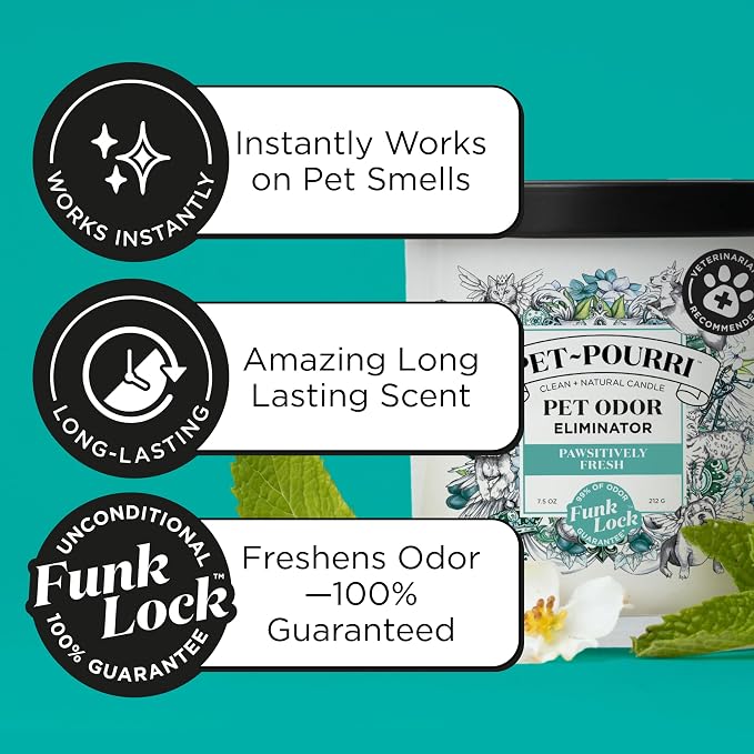 Pet-Pourri Pawsitively Fresh Pet Odor Deodorizer Candle, Burns Up to 45 Hours - Image 3