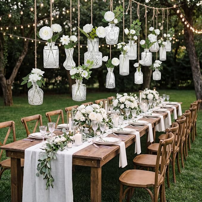 36 Pcs Artificial Flowers Table Centerpiece - Image 8