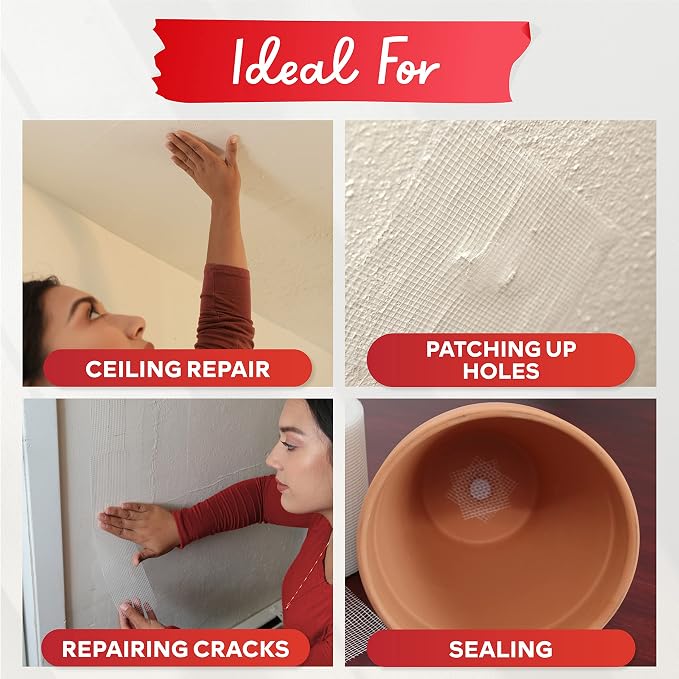 XFasten Drywall Repair Mesh Tape - Image 5