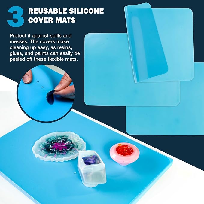Pouring Masters Leveling Board for Epoxy Resin & Acrylic Pouring - Image 4