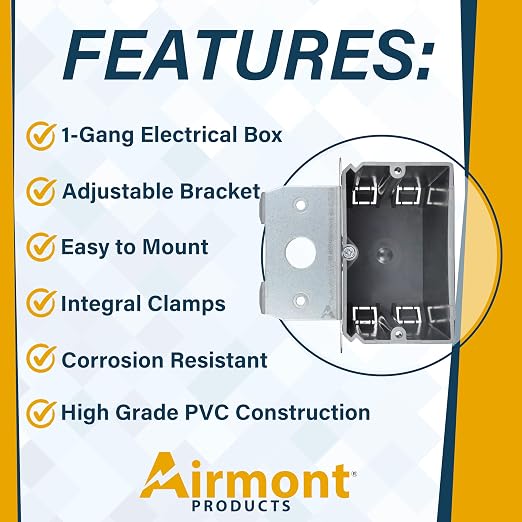 Adjustable 1-Gang Electrical Box - Image 2