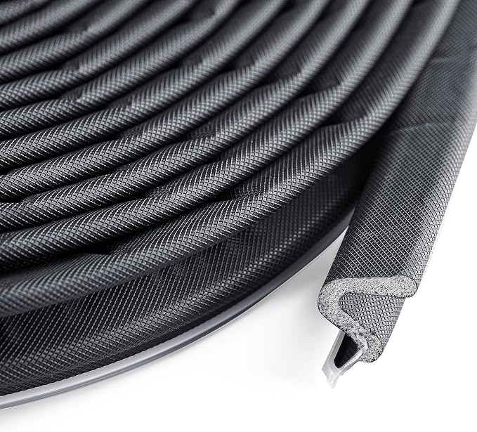 BBTO Weather Stripping Door Window Seal V-Shaped Foam Kerf, 150 Feet, by BBTO