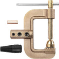 H HZXVOGEN 400A C-Style Welding Ground Clamp, Heavy Duty Solid Brass Earth Clamp by HHZXVOOGEN-YourWeldingToolStation