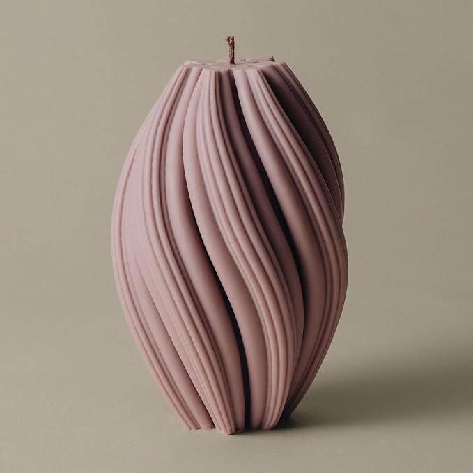LAWA Swirl Candle by LAWA+Candles