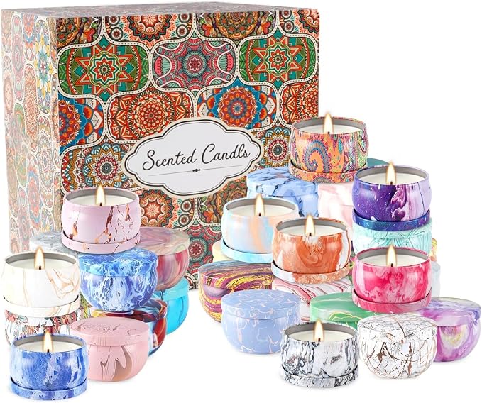 Howemon 36 Pack Scented Candles Set - Image 4