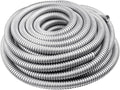 1 Inch 25 FT Flexible Reduced Wall Electrical Conduit, Iron Galvanized Cable by Xadnitu