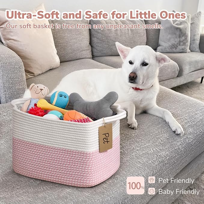 Goodpick Woven Rope Storage Basket - Image 5