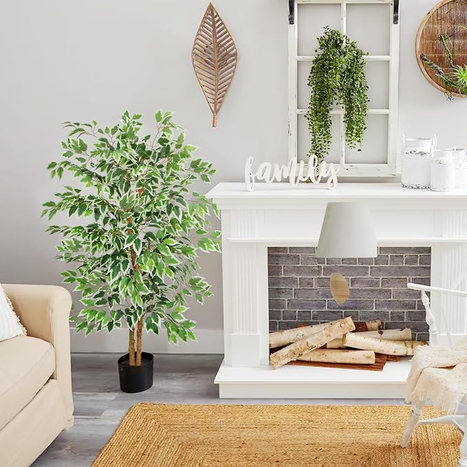GTIDEA 5ft Ficus Tree Artificial, Tall Fake Tree - Image 4