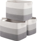 OIASKET Storage Basket for Organizing, Woven Baskets for Storage, Rectangle by OIASKET