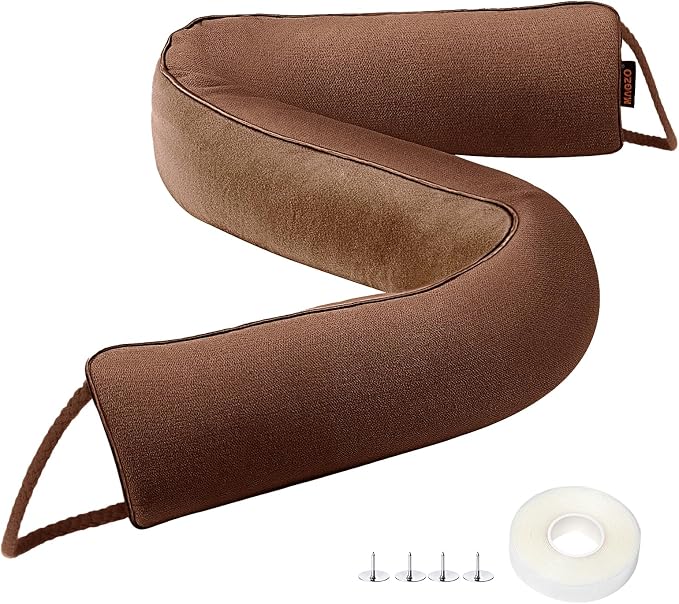 MAGZO Door Draft Stopper 32 Inches, Energy Saving | Weighted Door Noise Blocker by MAGZO