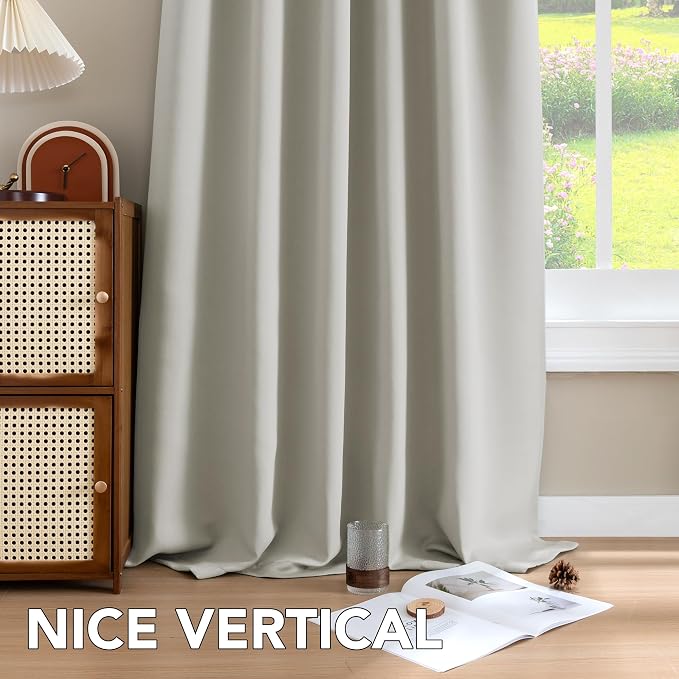 H.VERSAILTEX Blackout Curtains Thermal Insulated Window Treatment Panels Room - Image 8