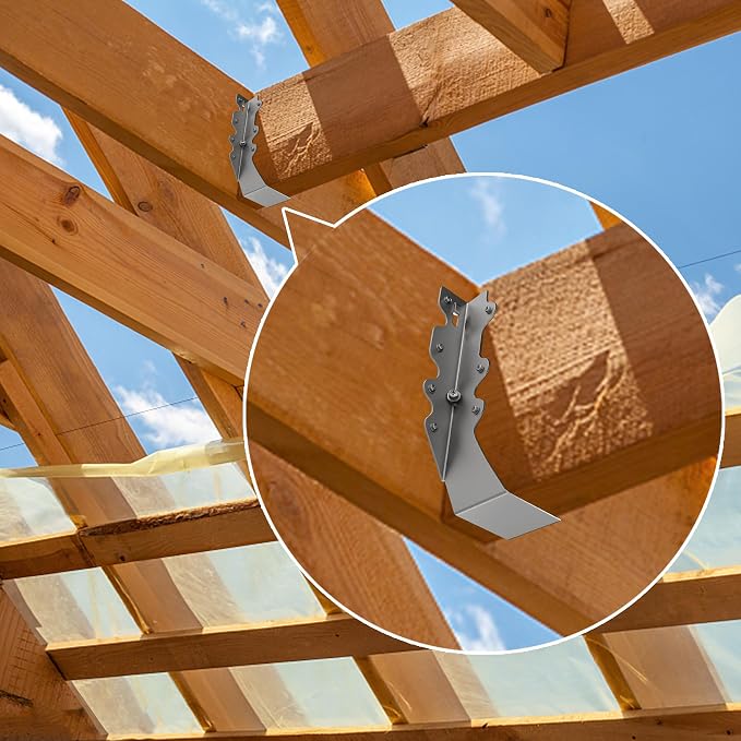 2X8 Joist Hanger 18 Gauge LU28 Galvanizing Face Mount Joist Hangers - Image 3