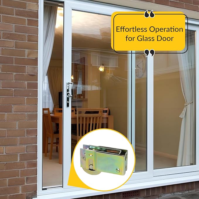 Brixwell Patio Door Roller Assembly, Stamped Steel Housing - Image 5