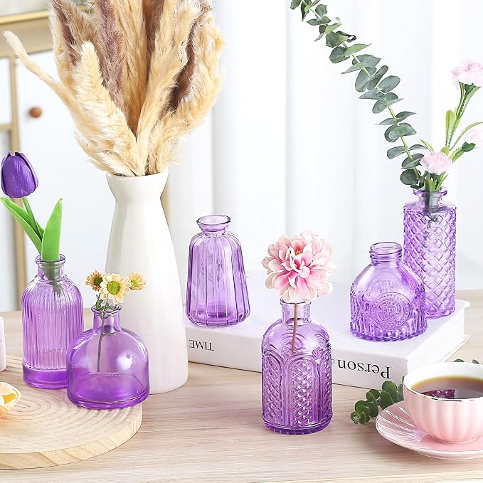 Bud Vases for Centerpieces Wedding, Flower Vases in Bulk for Rustic Home Decor - Image 7