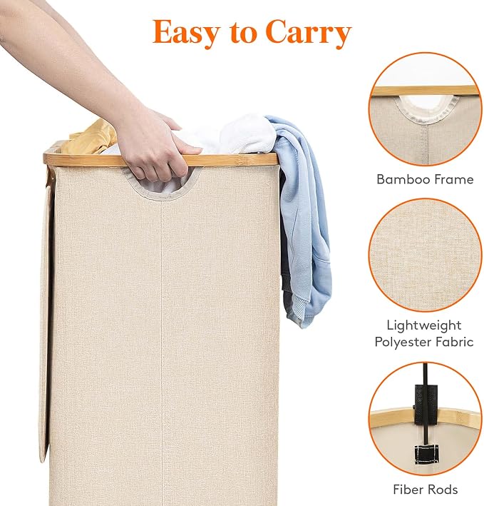 Lifewit 80L Laundry Basket - Image 6
