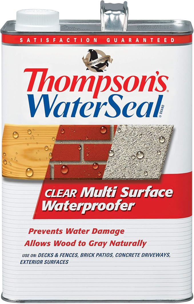 Thompson’s WaterSeal Multi-Surface Waterproofer Stain, 1 Gallon by ThompsonsWaterSeal