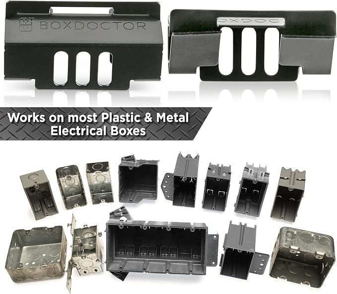 Repair Clips - Fix Loose Outlets and Switches - Electrical Wall Box Repair - Image 5