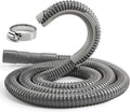 TOMOON 8Ft Universal Washing Machine Drain Hose Extension | Flexible Corrugated by TOMOON