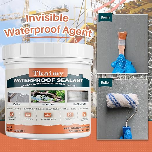32oz Invisible Waterproof Agent, Water-Based Water Proof Sealant - Image 7