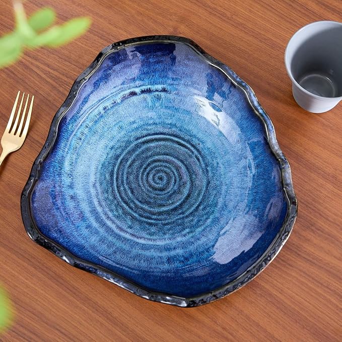 Large Ceramic Decorative Bowl, Modern Coffee Table Decor Dish, Entryway - Image 3