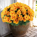 Hananona 12 Pcs Artificial Geranium Flowers by HANANONA
