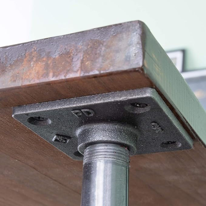 PIPE DECOR Square Floor Flange Fitting, 3/4 Inch, and Standard 3/4 Inch - Image 5