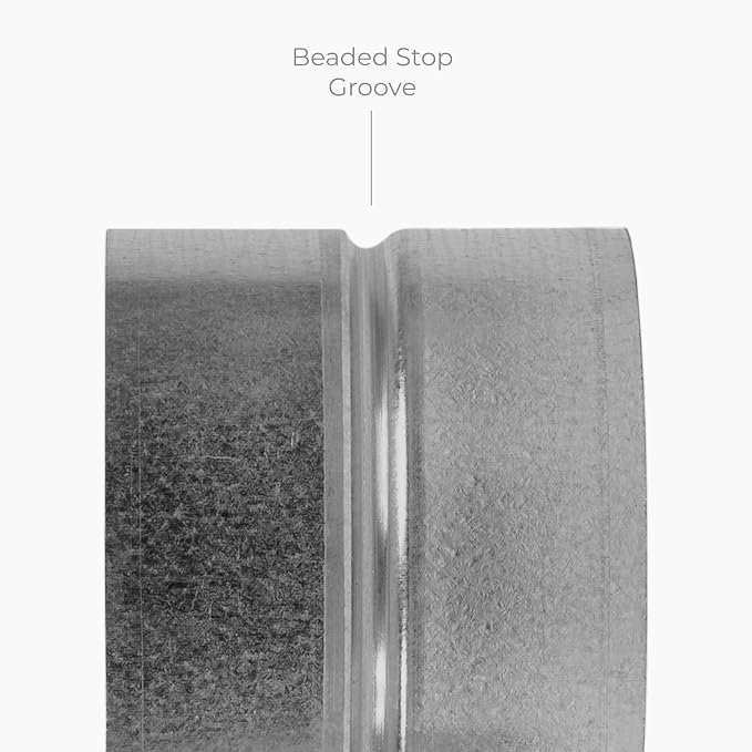 10 Inch Galvanized Metal Duct Connector - Image 6