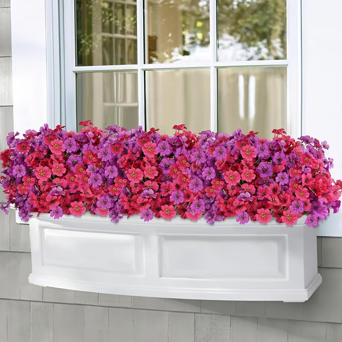 24PCS UV Resistant Artificial Flowers - Image 8