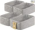 MiniArk Small Storage Baskets for Organizing | Closet Organizer Bins | Shelf by MiniArkStorageBasketsHome