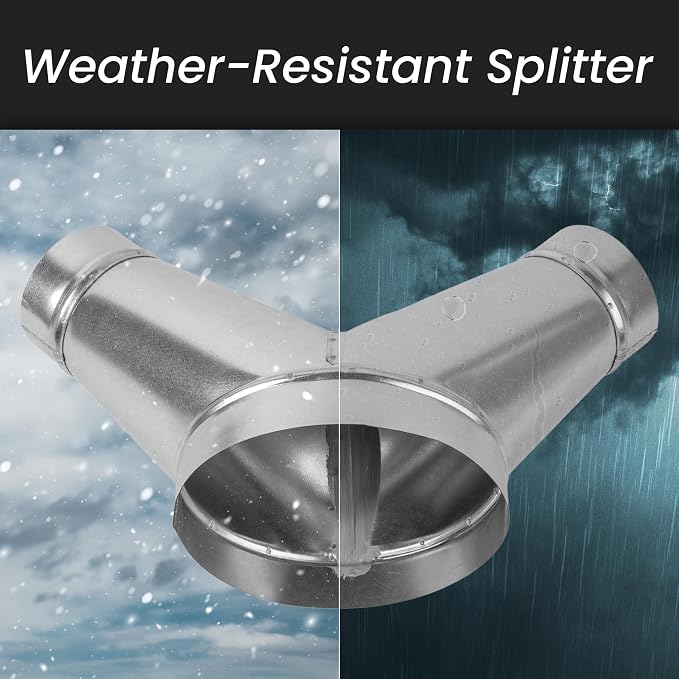 Repa Market 8" Inch Y Duct Connector - Image 4