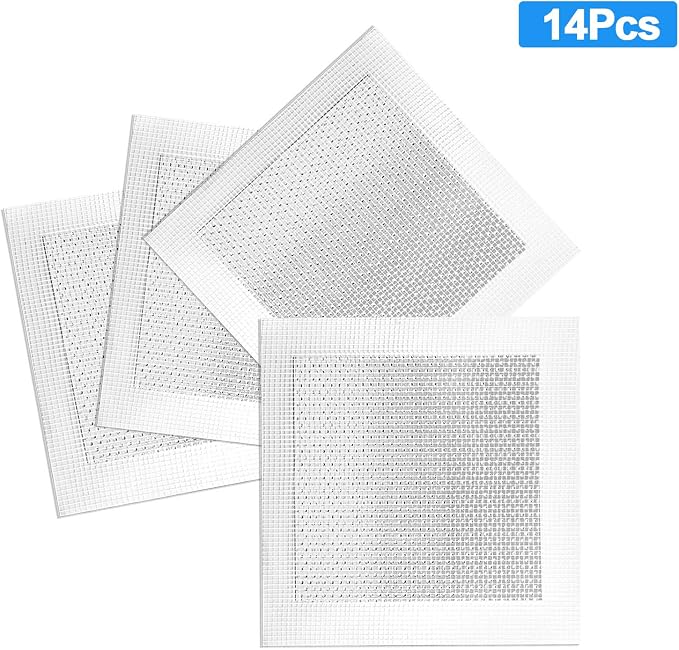 14pcs 6" x 6" Drywall Repair Patch | Patch Mesh, Screen Patch Repair, Self - Image 2