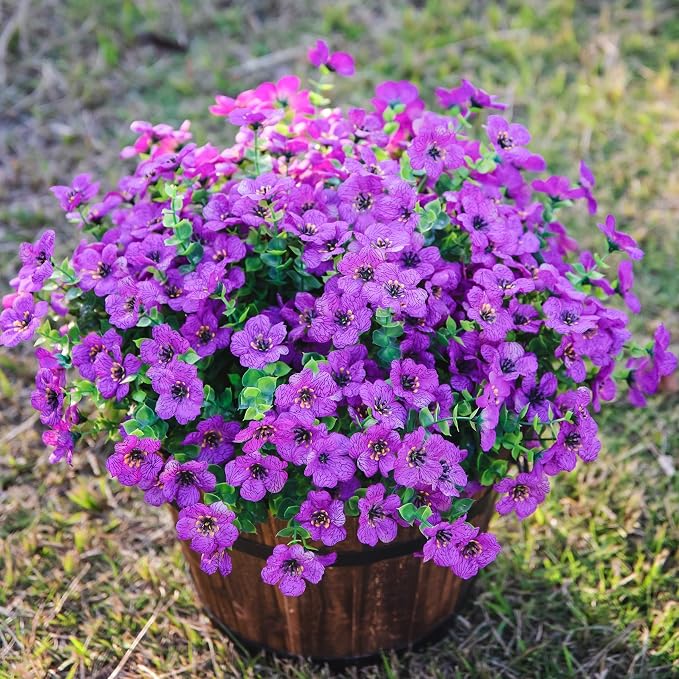 Artificial Flowers for Outdoor Indoor Garden Home Decoration, Faux Flower Daisy - Image 6