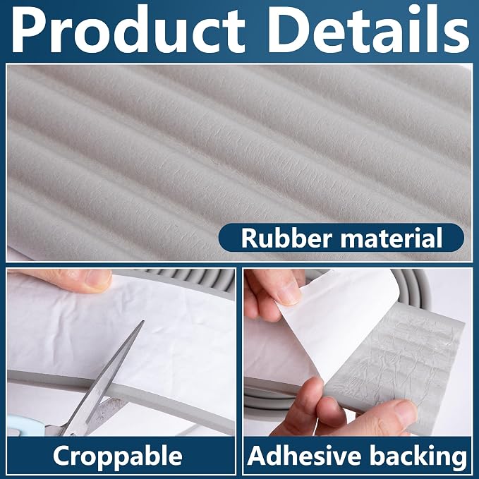 16.4 Ft x 3.2'' Water Pipe Insulation Tape, Winter Foam Pipe Insulated Wrap | - Image 3