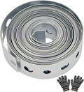 Galvanized Metal Pipe Strap 3/4-Inch x 10-Feet 27-Gauge by AxiSculpt