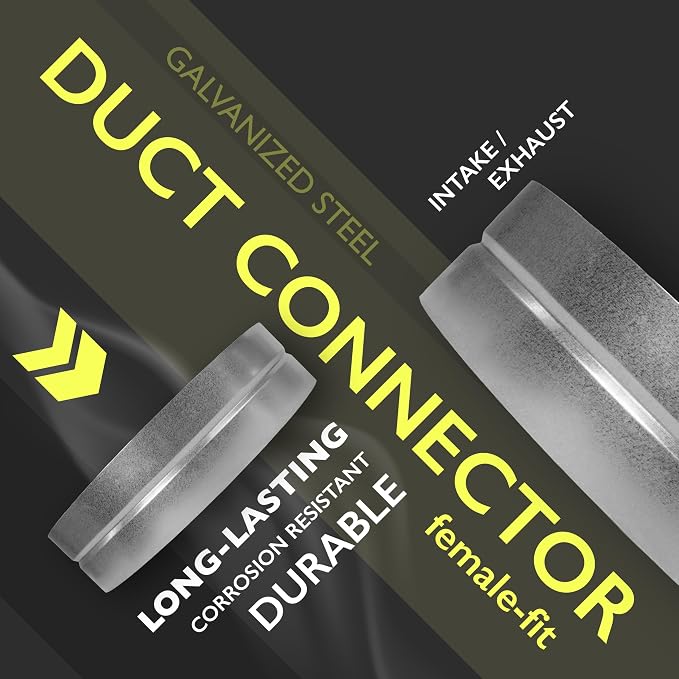 12 Inch Duct Fitting Connector for HVAC Ducting - Image 3