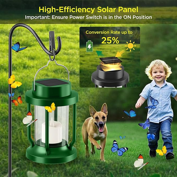 Solar Lantern Outdoor & Indoor Use – Hanging Solar Lights - Image 5