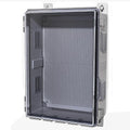 ABS Electrical Junction Box, Ventilated Design, Cable Grommets, IP65 Waterproof by ANIMACYN