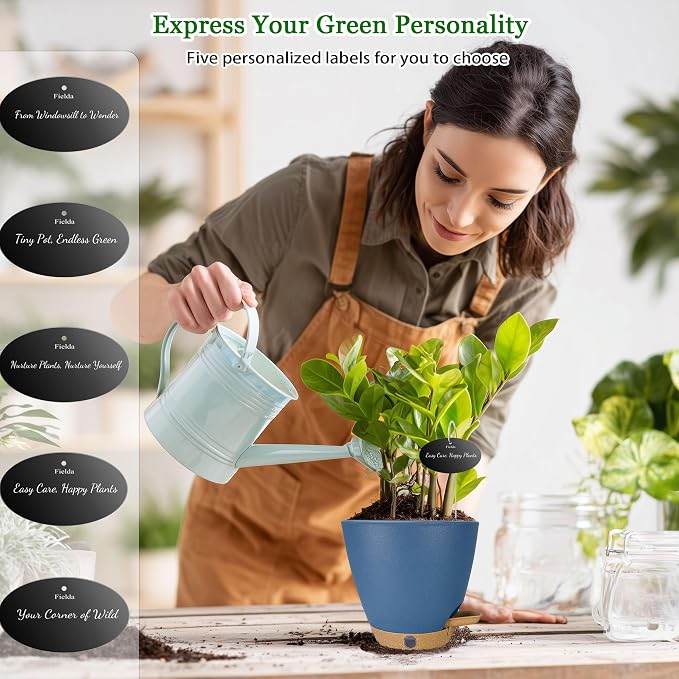 6 Inch Small Self Watering Pots - Image 6