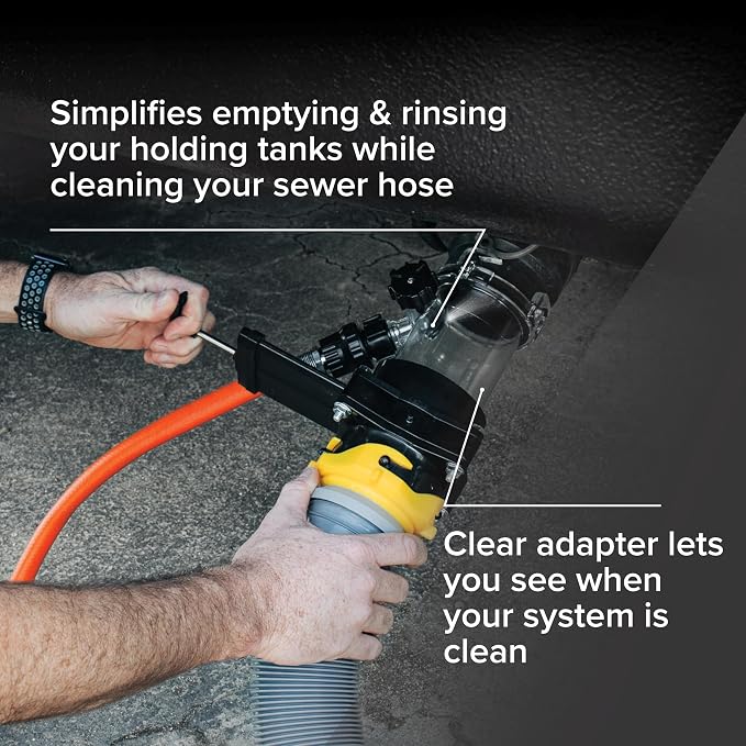 Camco Dual Flush Pro Camper/RV Holding Tank Rinser - Image 3