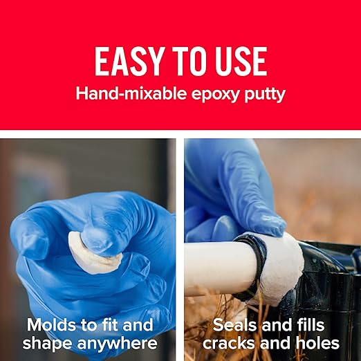 J-B Weld 8277 WaterWeld Epoxy Putty Stick - 2 oz. - Image 4