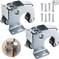 Dreyoo 2 Pack Screen and Storm Door Catch, 2.56 x 1.9 in, Zinc Plated by Dreyoo