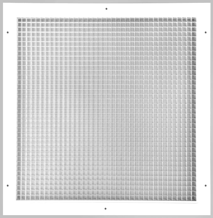 HVAC Premium 20" x 20" Cube Core Eggcrate Return Air Grille by HVACPremium