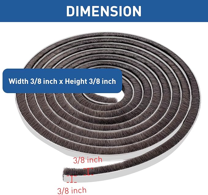 Self-Adhesive Soundproofing Weather Stripping - Image 6