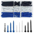 Wensilon # 3/16 "Slotted Hexagonal Concrete Screw anchoring kit, Three Color by Wensilon