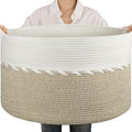 OIAHOMY 90L Extra Large Blanket Basket by MasterofSpaceOptimization