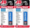 J-B Weld 8277 WaterWeld Epoxy Putty Stick - 2 oz. by J-BWeld