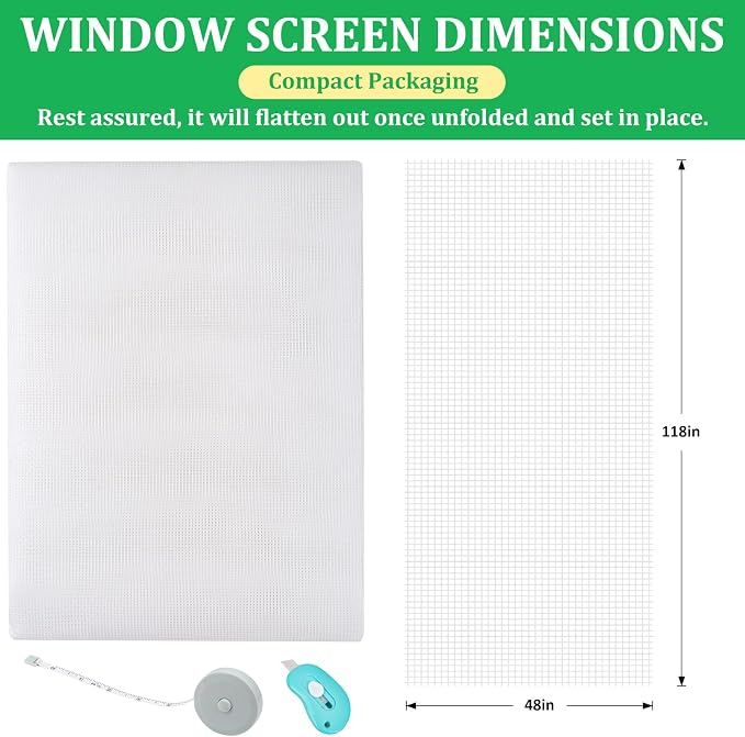 Windows Screen Replacement and Screen Door Repair Kit - Image 3